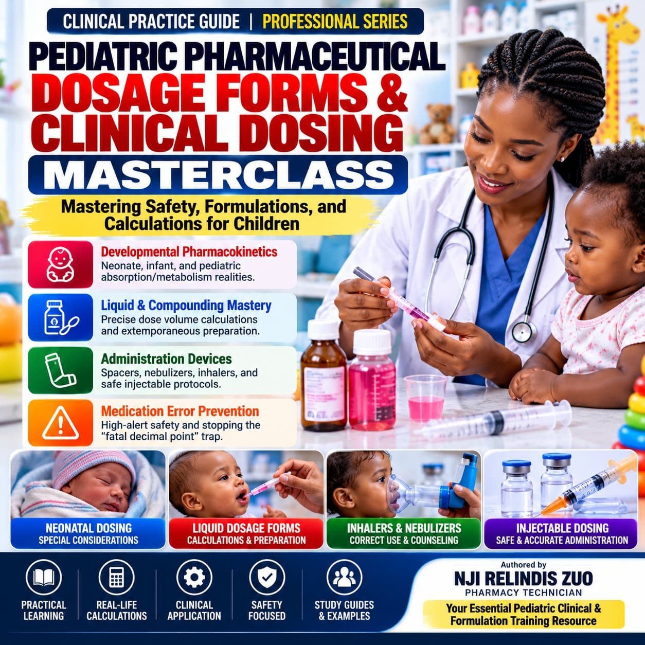 Pediatric Pharmaceutical Dosage Forms & Clinical Dosing Masterclass